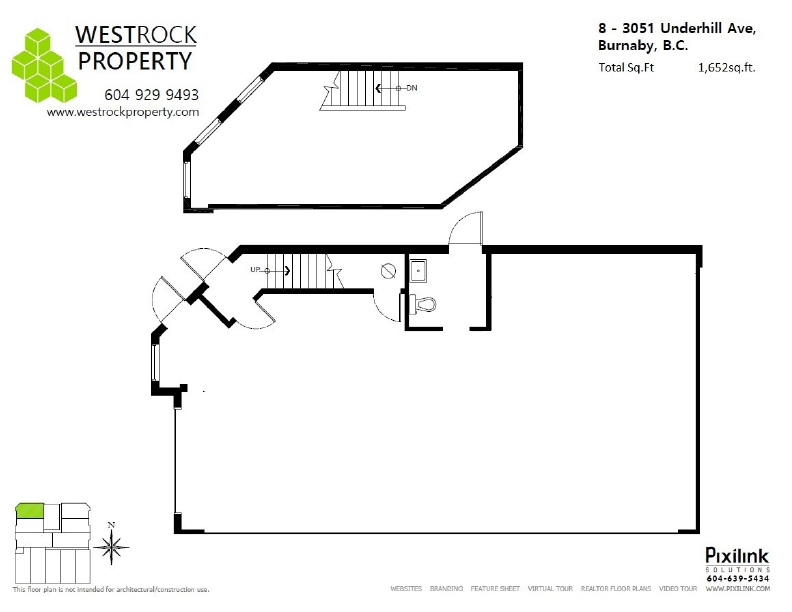 8 - 3051 Underhill Avenue, Burnaby, BC floorplan