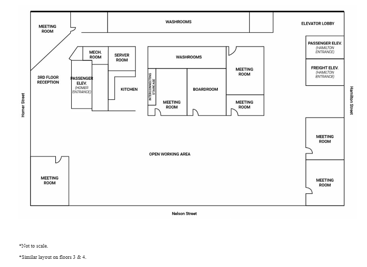 300 & 400  - 990 Homer St, Vancouver, BC floorplan