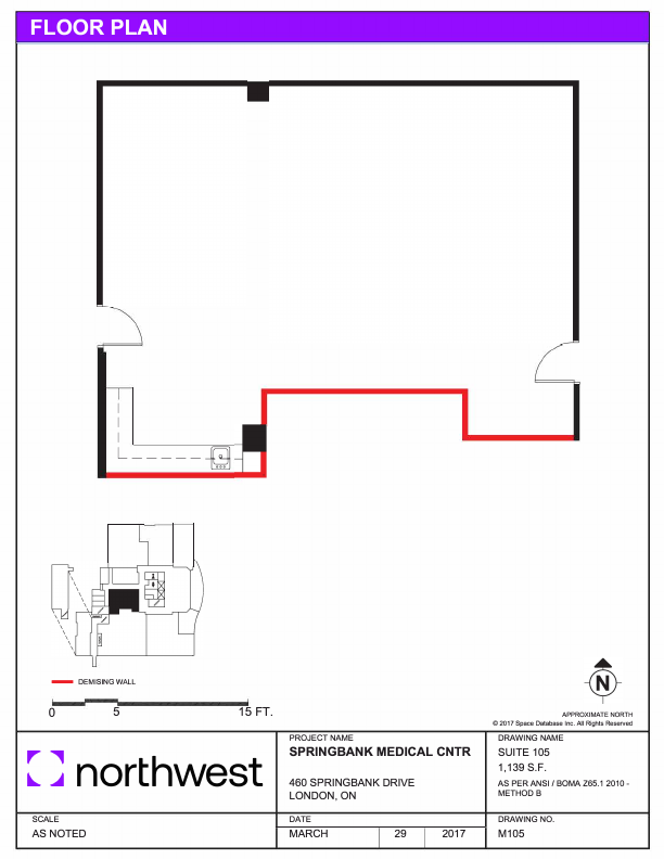 105 - 460 Springbank Drive, London, ON floorplan