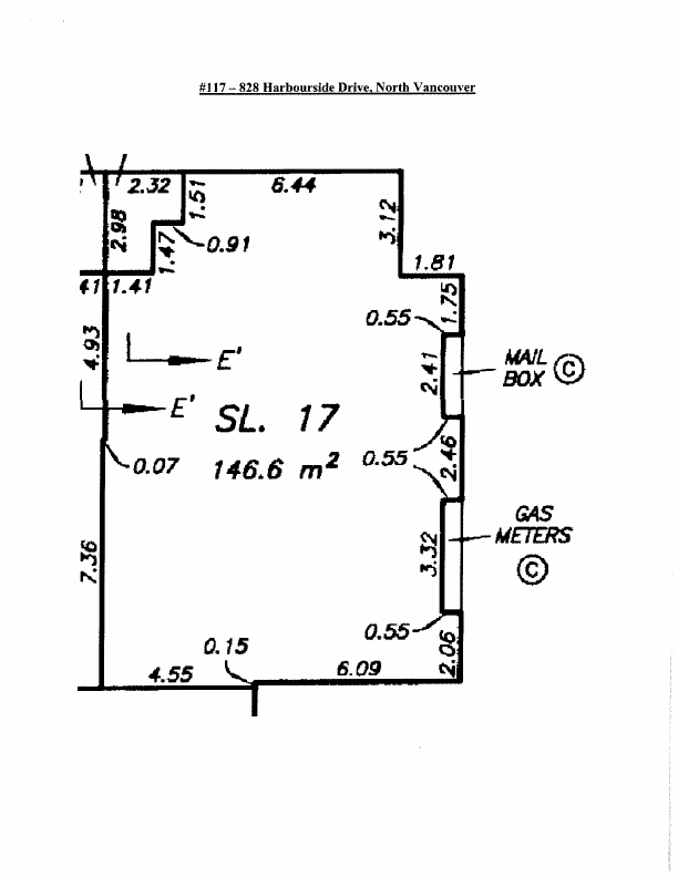 117 - 828 Harbourside Drive, North Vancouver, BC floorplan
