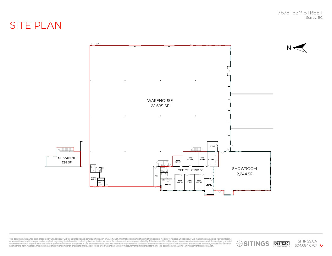 7678 132 Street, Surrey, BC floorplan