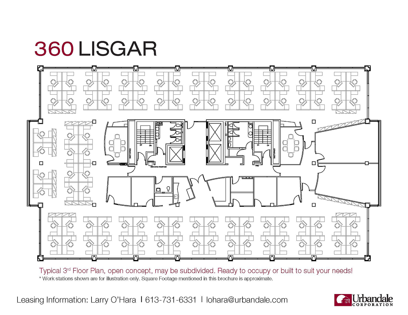 3rd Floor - 360 Lisgar Street, Ottawa, ON floorplan