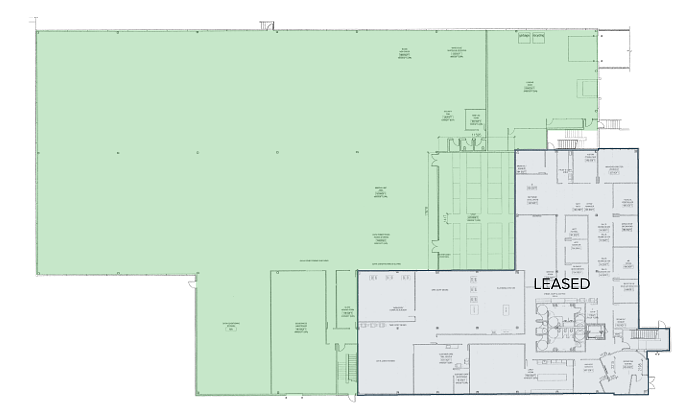 Warehouse - 3675 63 Ave NE, Calgary, AB floorplan