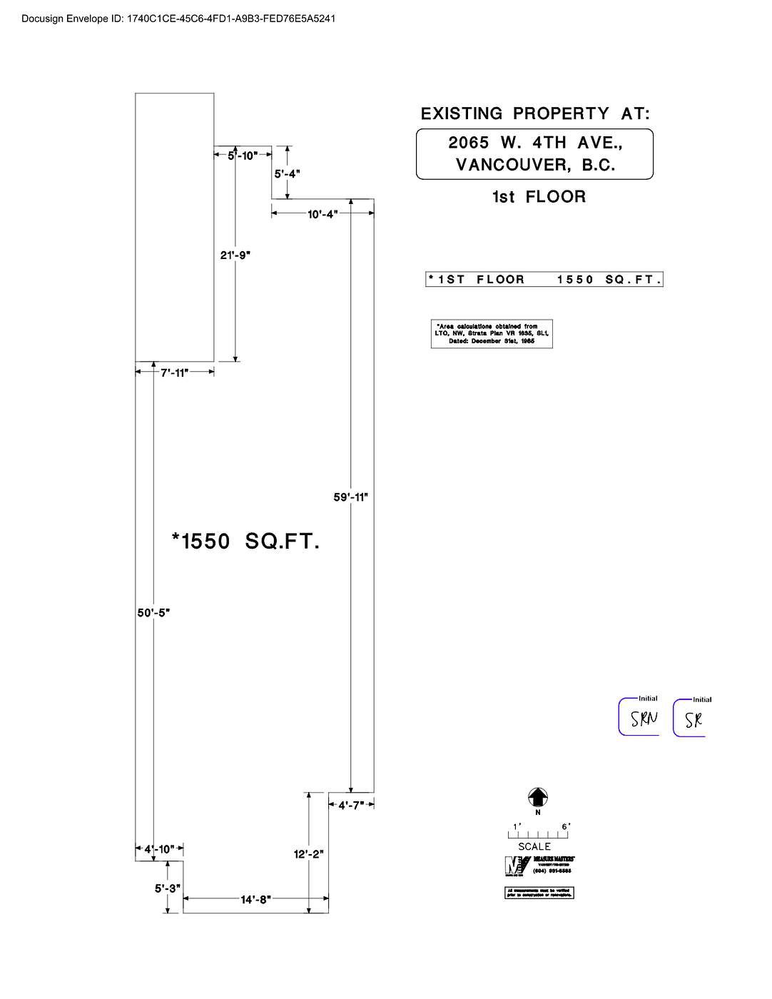 2065 West 4th Avenue, Vancouver, BC floorplan