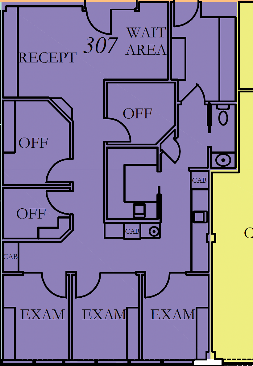 307 - 4603 Kingsway, Burnaby, BC floorplan