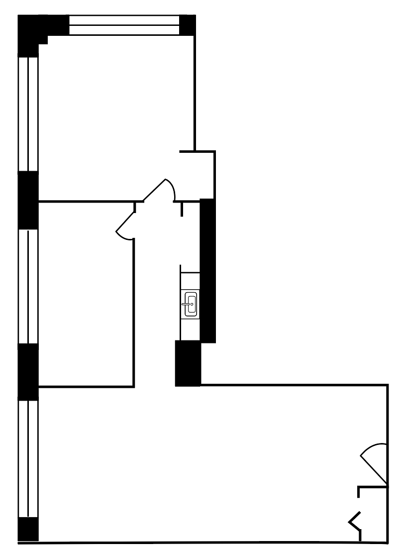 412 - 788 Beatty Street, Vancouver, BC floorplan