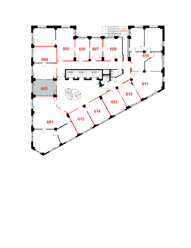 603 - 207 West Hastings Street, Vancouver, BC floorplan