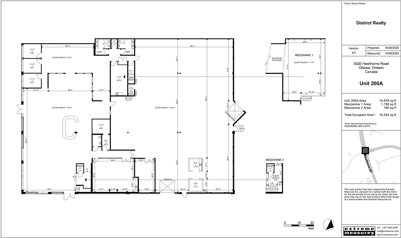 200A - 3020 Hawthorne Road, Ottawa, ON floorplan
