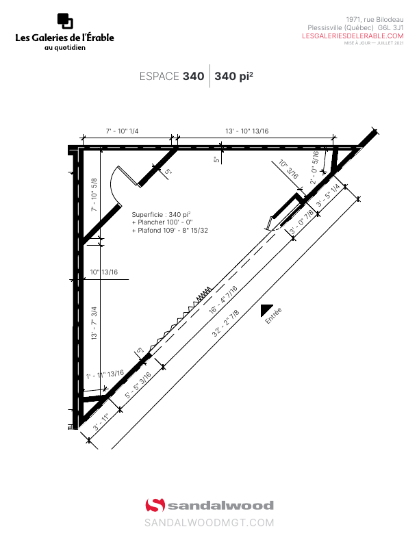 340 - 1971 Rue Bilodeau, Plessisville, QC floorplan