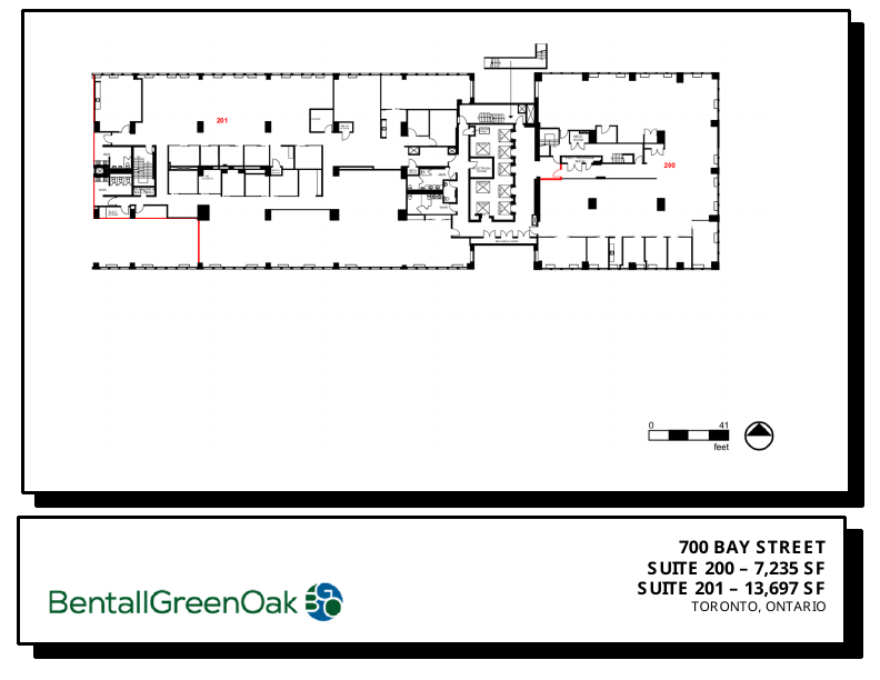 0200 - 700 Bay Street, Toronto, ON floorplan