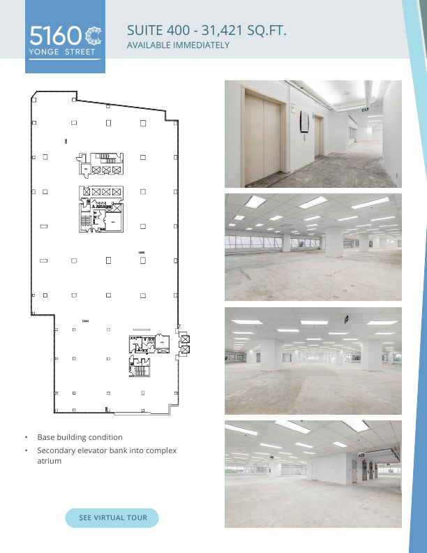 400 - 5160 Yonge Street, Toronto, ON floorplan