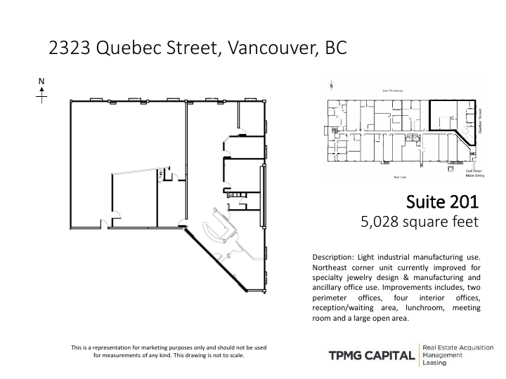 201 - 2323 Quebec St, Vancouver, BC floorplan