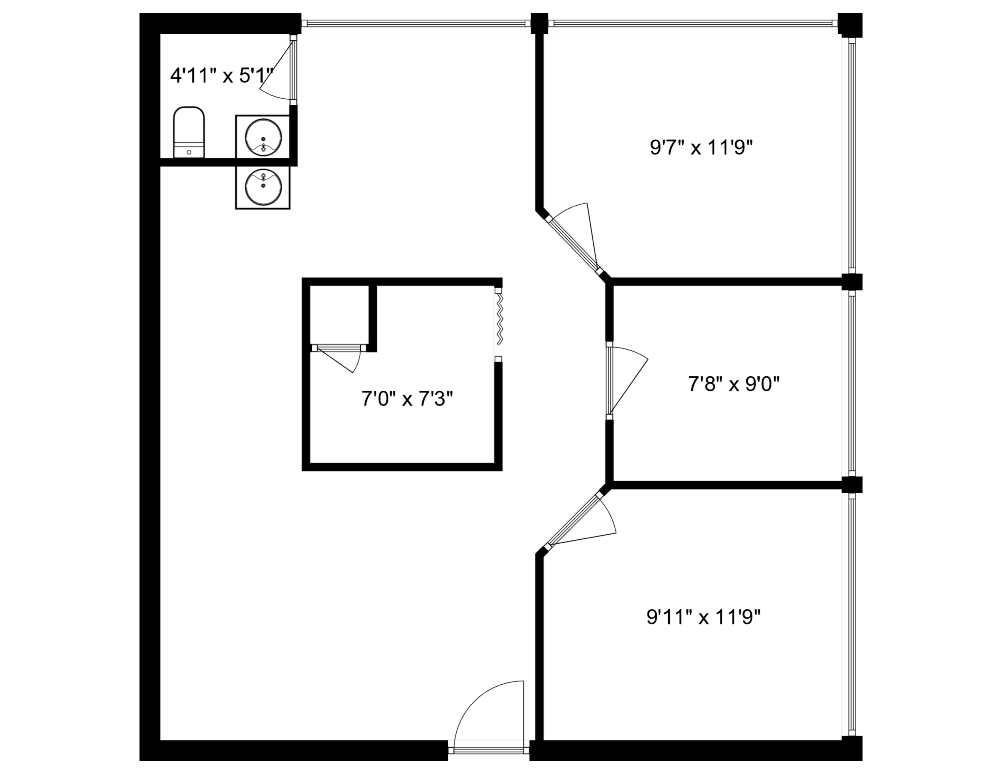 105 - 245 East Columbia Street, New Westminster, BC floorplan