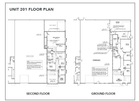 201 & 202 - 204 Cayer St, Coquitlam, BC floorplan