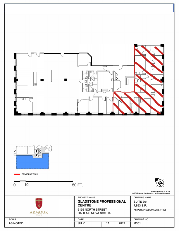 301 - 6155 North Street, Halifax, NS floorplan