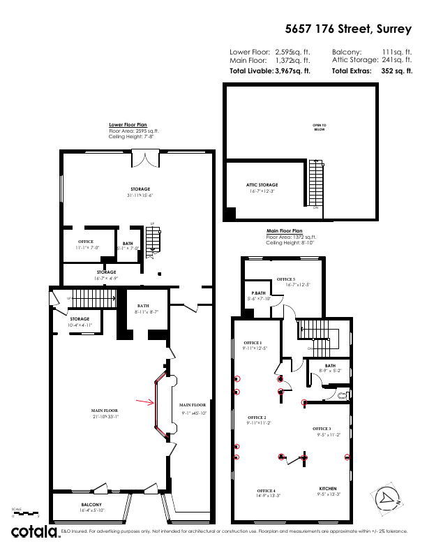 5657 176 Street, Surrey, BC floorplan