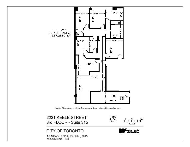 315A - 2221 Keele Street, Toronto, ON floorplan