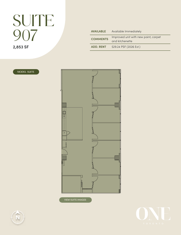 907 - 1 Toronto Street, Toronto, ON floorplan